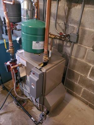 Boiler installation