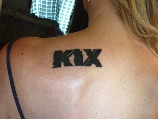 Thanks for my favorite band tattoo of KIX.  I love it !!