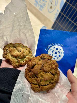 Chocolate Chip Walnut Cookie and Fall Chocolate Chunk - $5.25 each (Oct 2024)