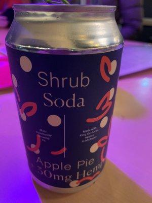 Shrub soda, apple pie... non alcoholic