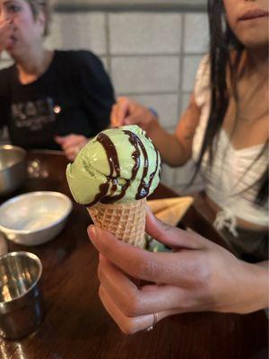 Matcha ice cream