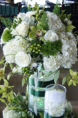 Crisp and Clean Centerpiece