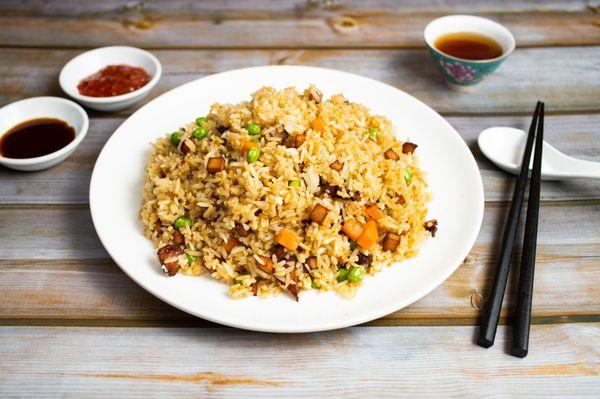 Vegan Ham Fried Rice