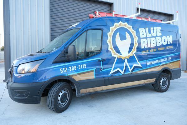 Quality Home Services, Pinned with a Blue Ribbon