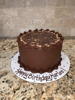 German Chocolate Birthday Cake