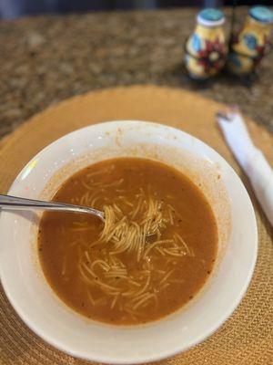 Daily special  Fideo soup