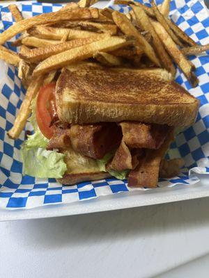 BLT & Fresh Cut Fries Parmesan Garlic Fries