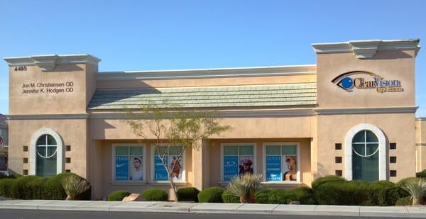 Our beautiful new office on the NW corner of Pecos and Harmon