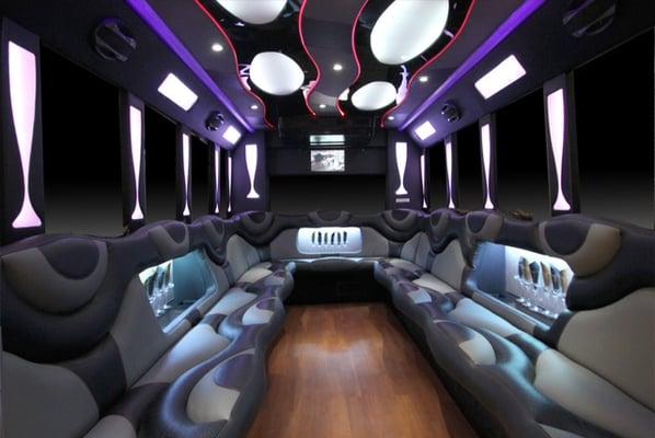 Luxury Limo Buses