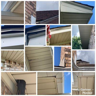 Tell me why my soffits and fascia say on the reports they are in satisfactory shape!