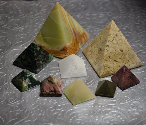 Gemstone Pyramids