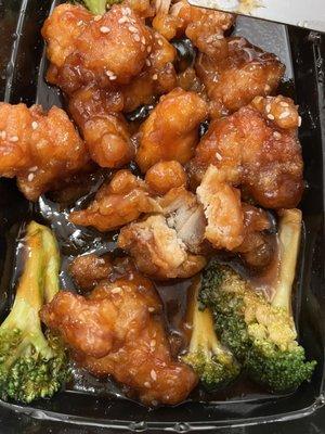 7. Sesame Chicken Dinner