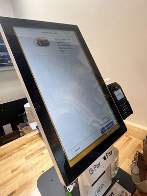 Ordering kiosk