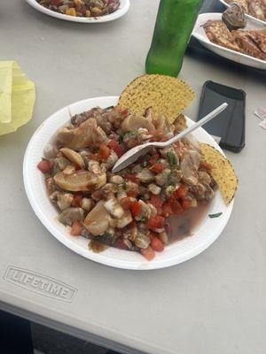 Ceviche con callos