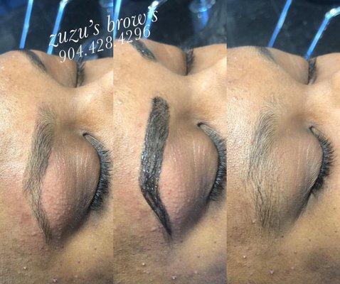 Eyebrows threading $8 eyebrows tinting $10