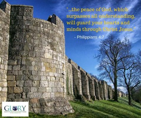 The peace of God will guard your heart. #Jesus