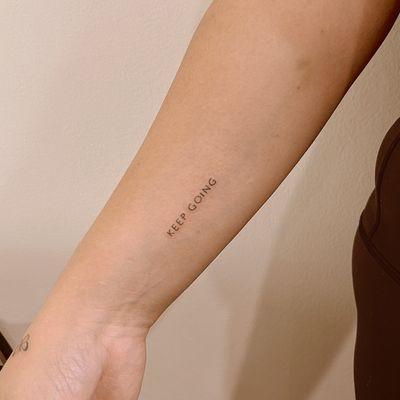 Fine Line Tattoo by Artist Esther