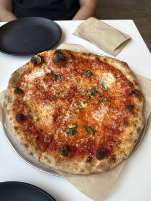 Margherita pizza