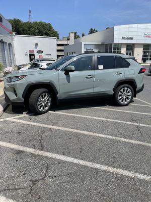 2021 Rav4 Lunar Rock color