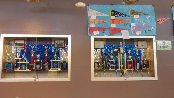 Trophy display