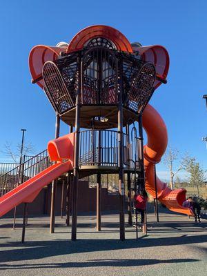 High slides at the adventura park