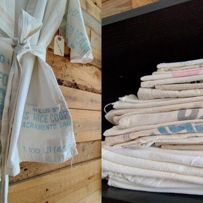 vintage feed sacks