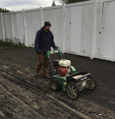 Backyard seeding