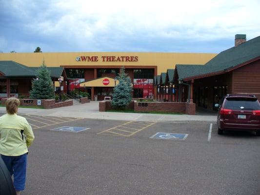 Front of theatre.