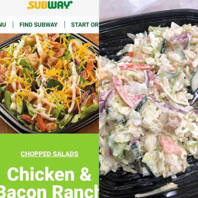 The salad you get vs. the salad they advertised