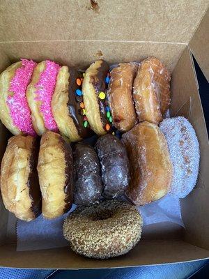 A dozen donuts