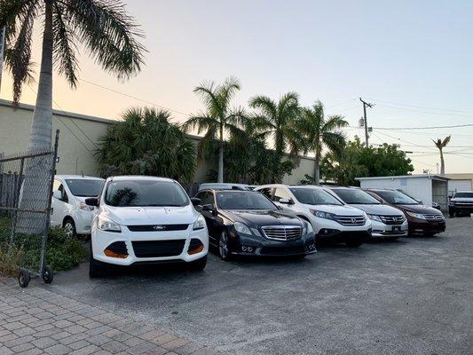 Cars At The Dealership