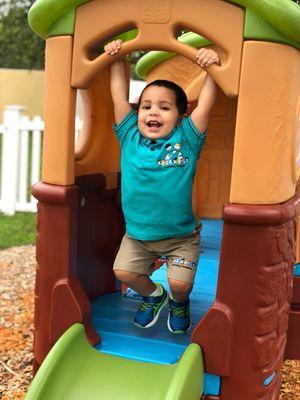 Having part in our toddler's playground