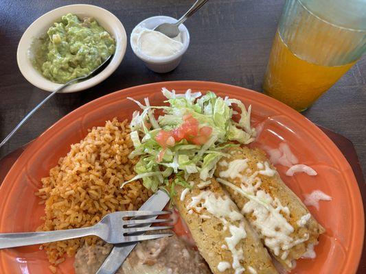 Pork tamale plate