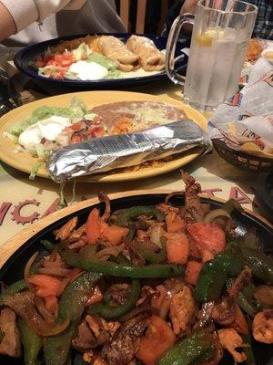 Mixed fajitas