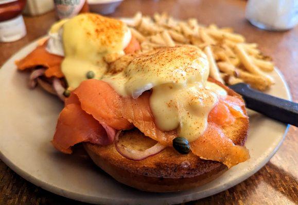 Salmon Eggs Benedict