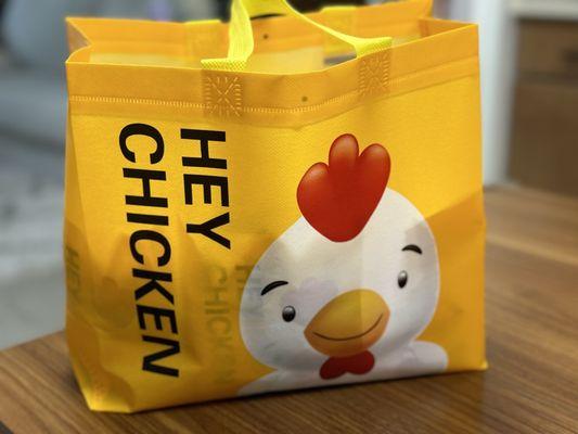 Adorable Takeout Bag!