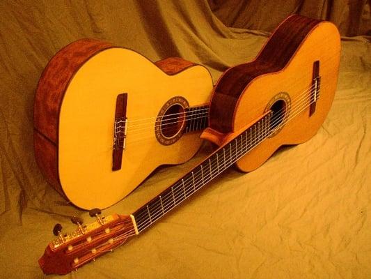 Pickard's Guitars.  Stop in and see a Luthier at work!