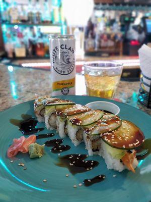 Sushi, shrimp tempura. Soo good