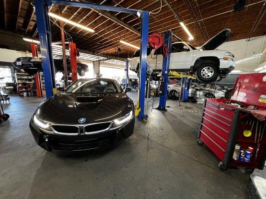 We have the tools and expertise to repair a variety of makes and models, from
Bmw, GM, Mercedes, and More