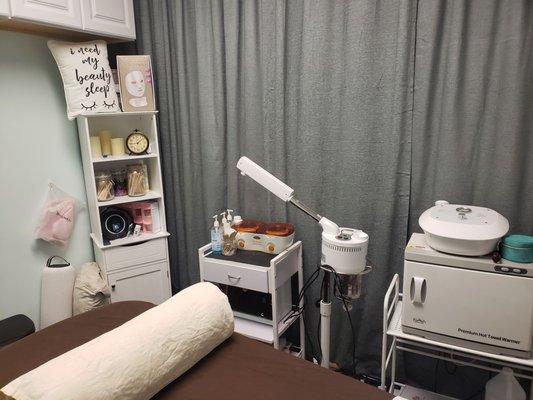 Esthetician room