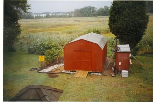 Nice new Carefree shed