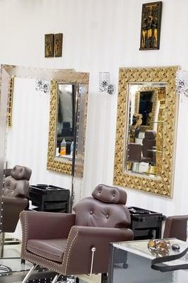 Cleopatra Hair Salon mirror