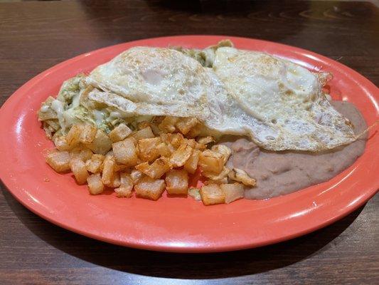 Chilaquiles verdes