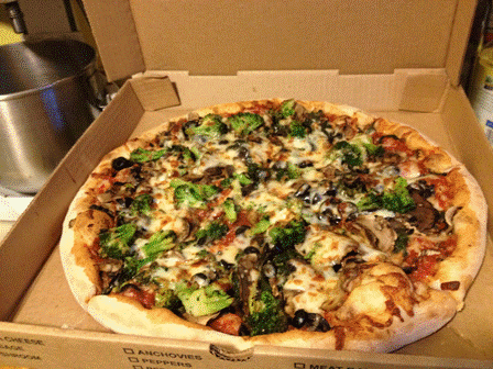 Veggie Pizza from Jimmy's Pizza