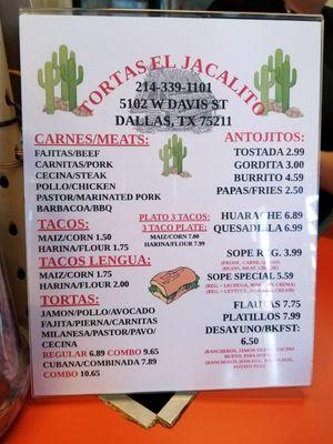 Tortas El Jacalito