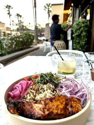 Delicious salmon bowl!