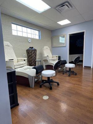 Pedicure Area