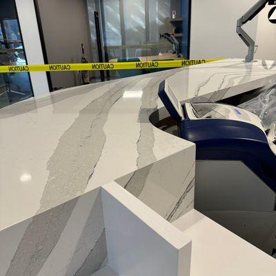 commercial stone countertop installation