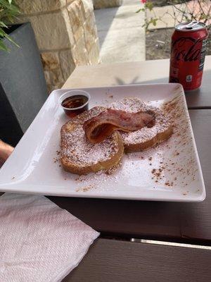 Bacon & Maple Syrup French Toast