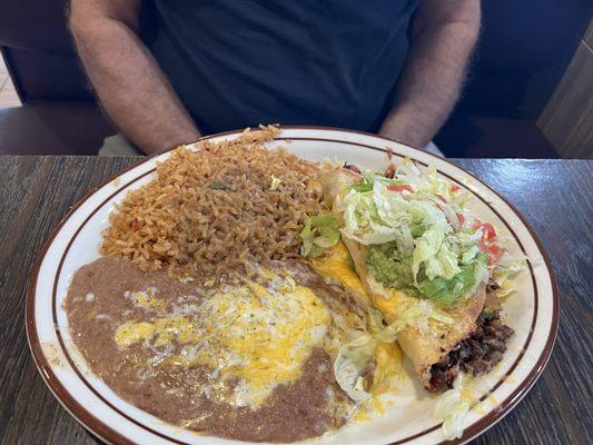 Mexicali, Chili Relleno and drinks! Yummy